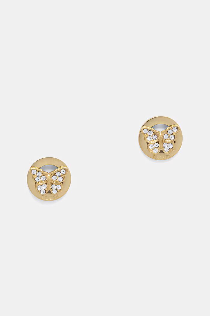 GUESS обици женски от неръждаема стомана BORBOLETA JUBE06 136JW