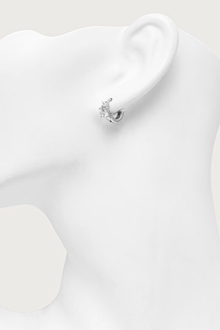 GUESS Обици женски от неръждаема стомана PIERCING STUDIO JUBE06 270JW