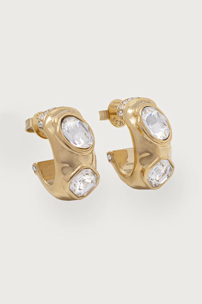 GUESS Обици женски от неръждаема стомана с кубичен цирконий MAMOUNIA JUBE05 316JW