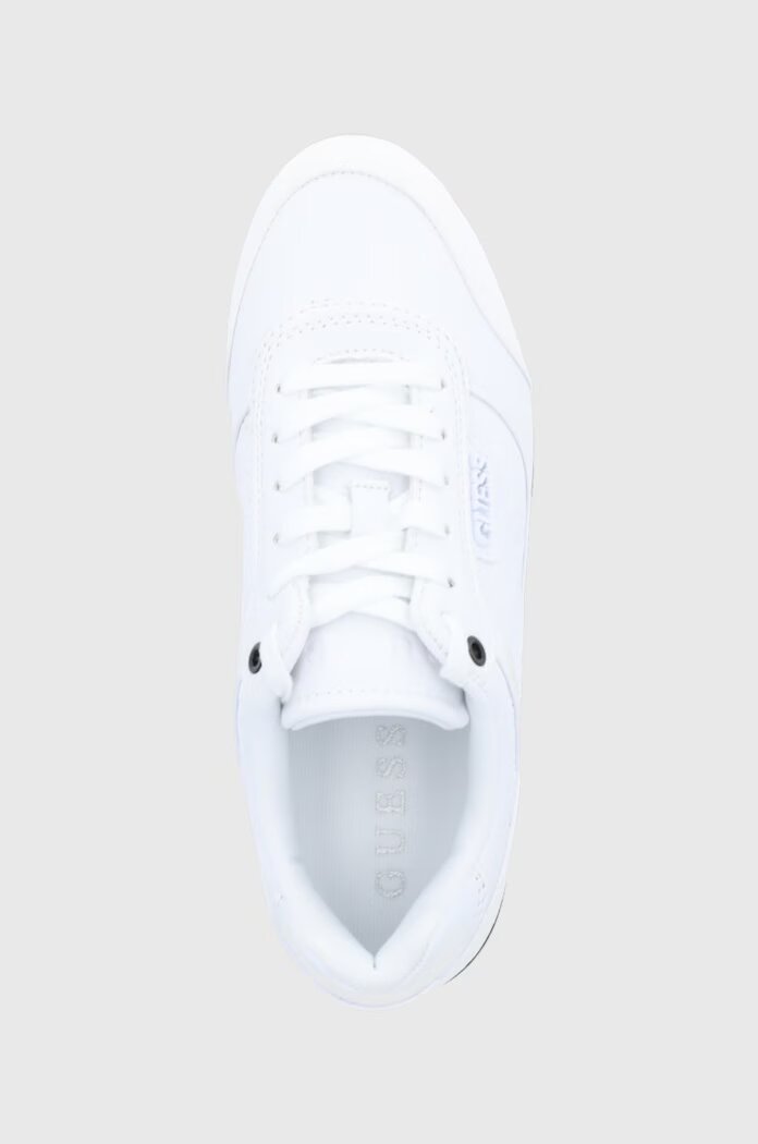 GUESS Обувки HANSIN в бяло с платформа FL5HNS FAL12 PEL12