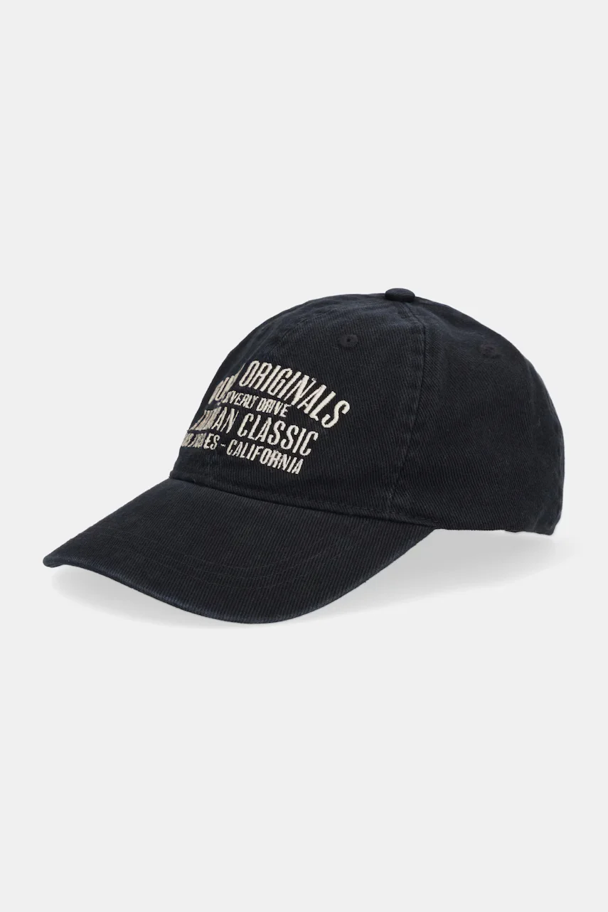 Guess Originals Памучна шапка с козирка