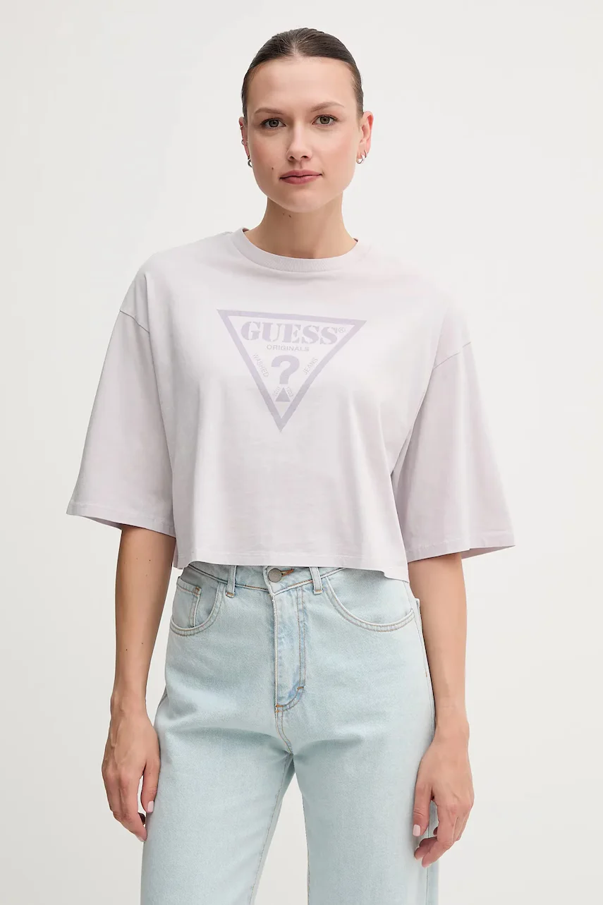 Guess Originals Памучна тениска