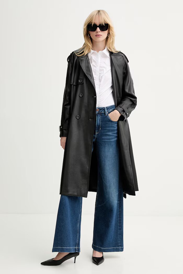 GUESS Палто BIANKA в черно W6RL19 WJ590