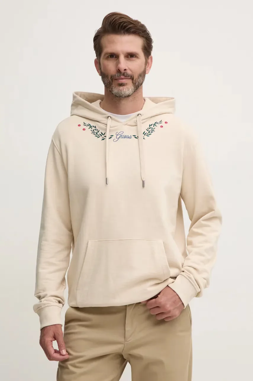 GUESS Памучен суичър
