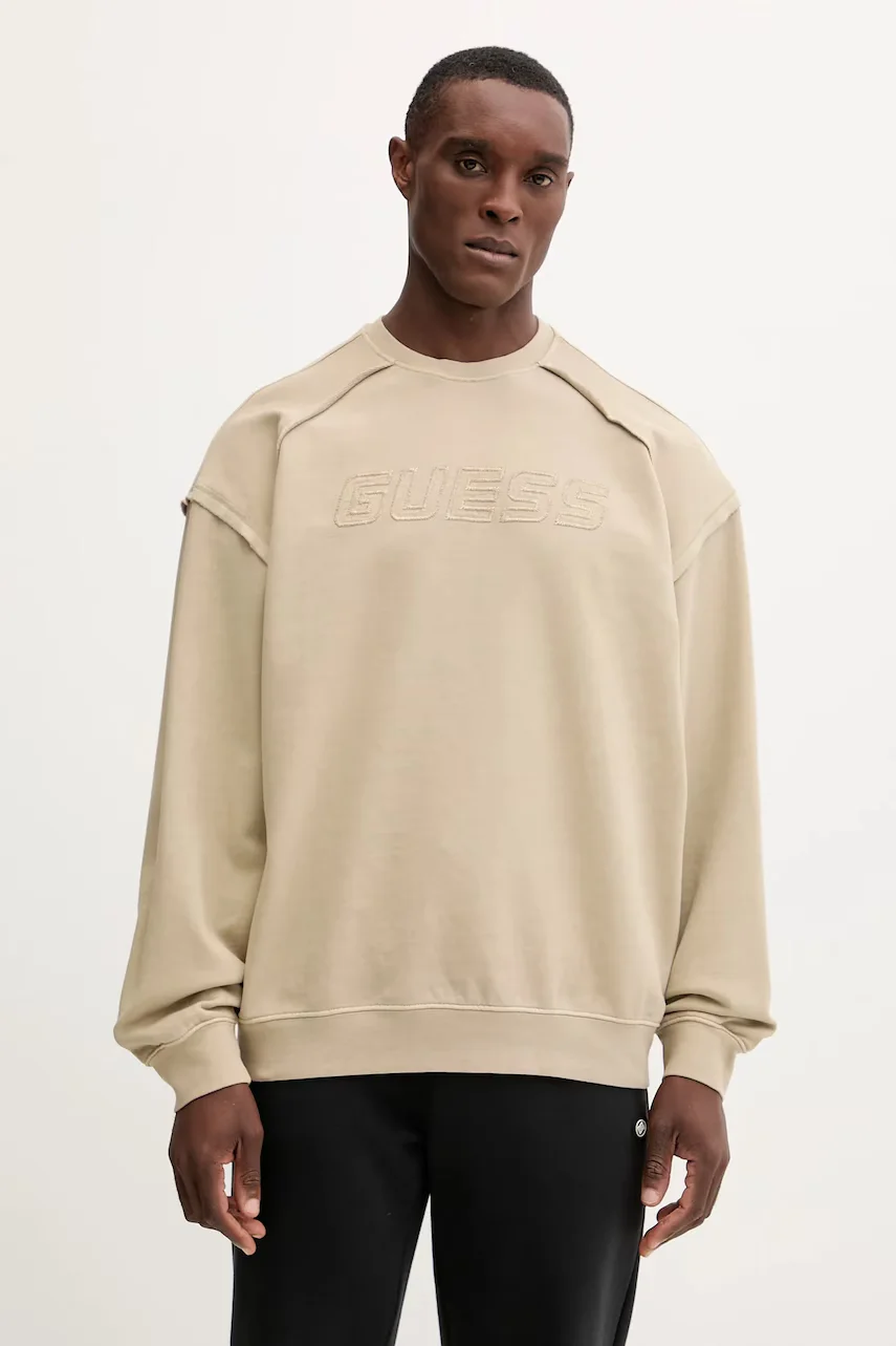 GUESS Памучен суичър LASI