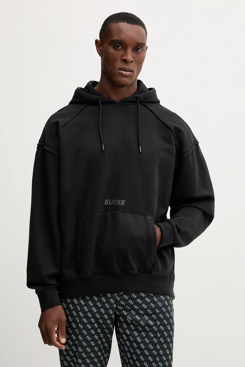 GUESS Памучен суичър LASI