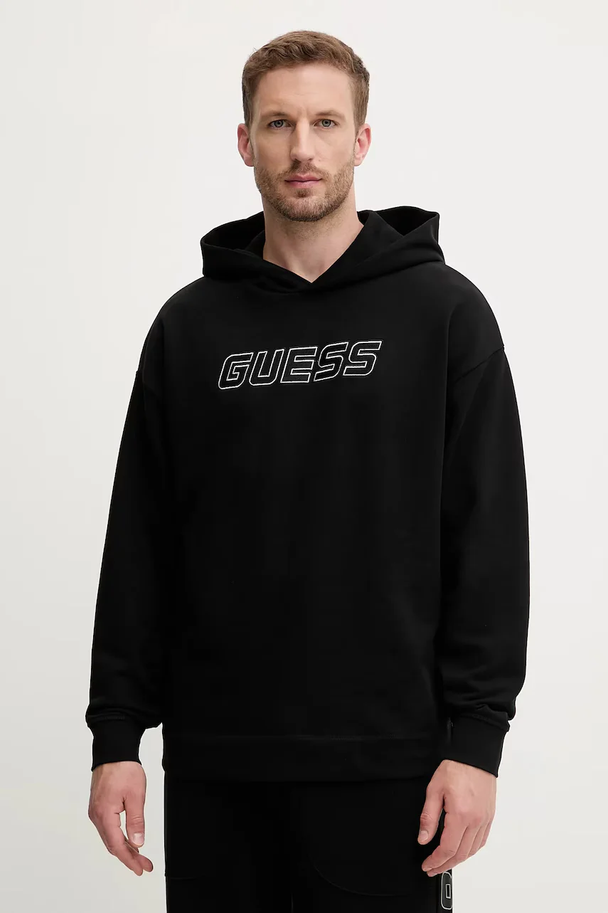 GUESS Памучен суичър MENTORE