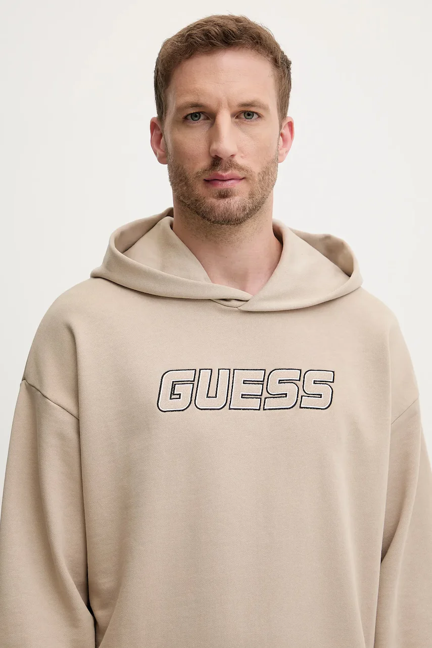 GUESS Памучен суичър MENTORE