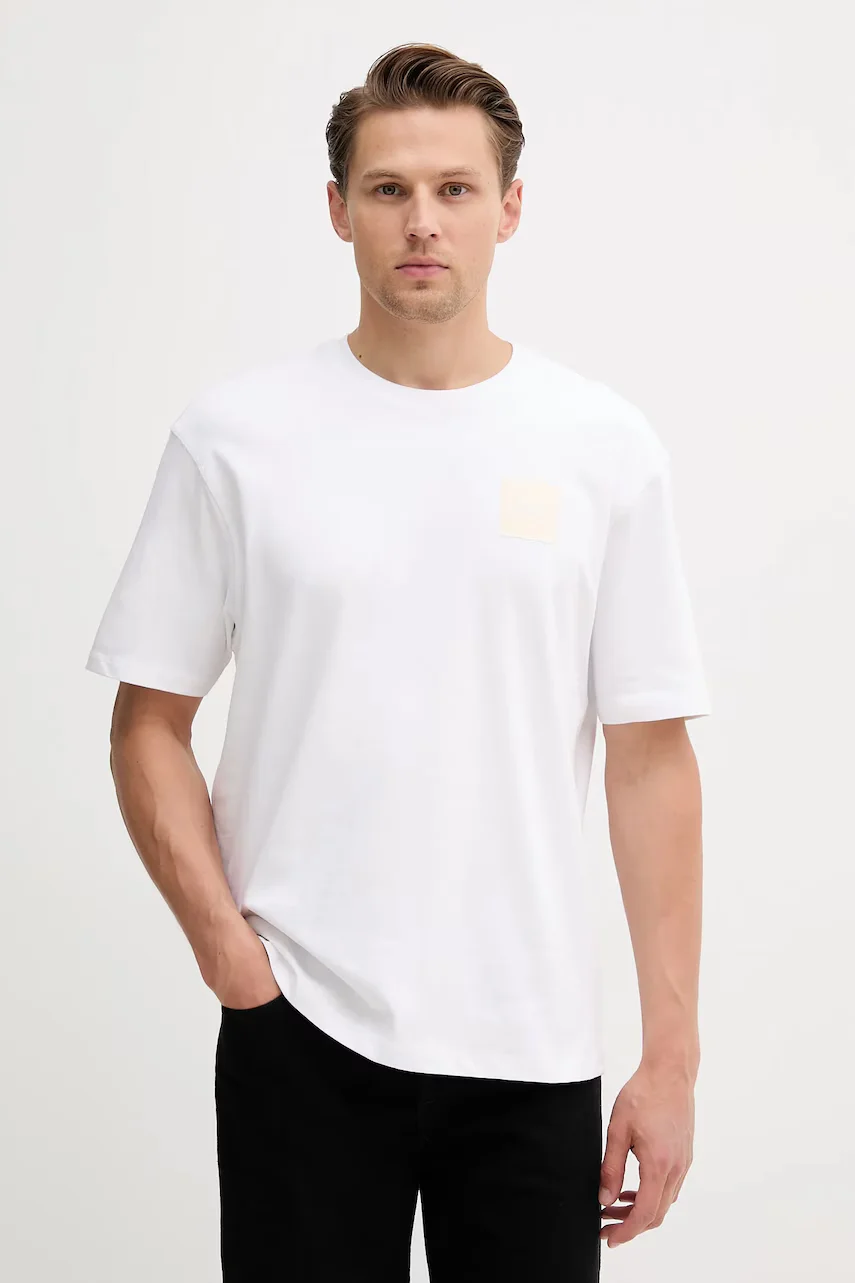 GUESS Памучна тениска