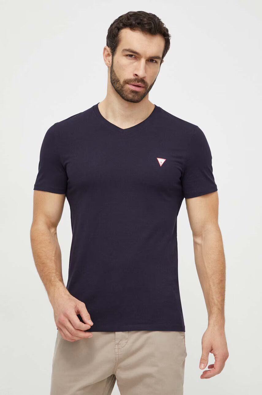 GUESS Памучна тениска