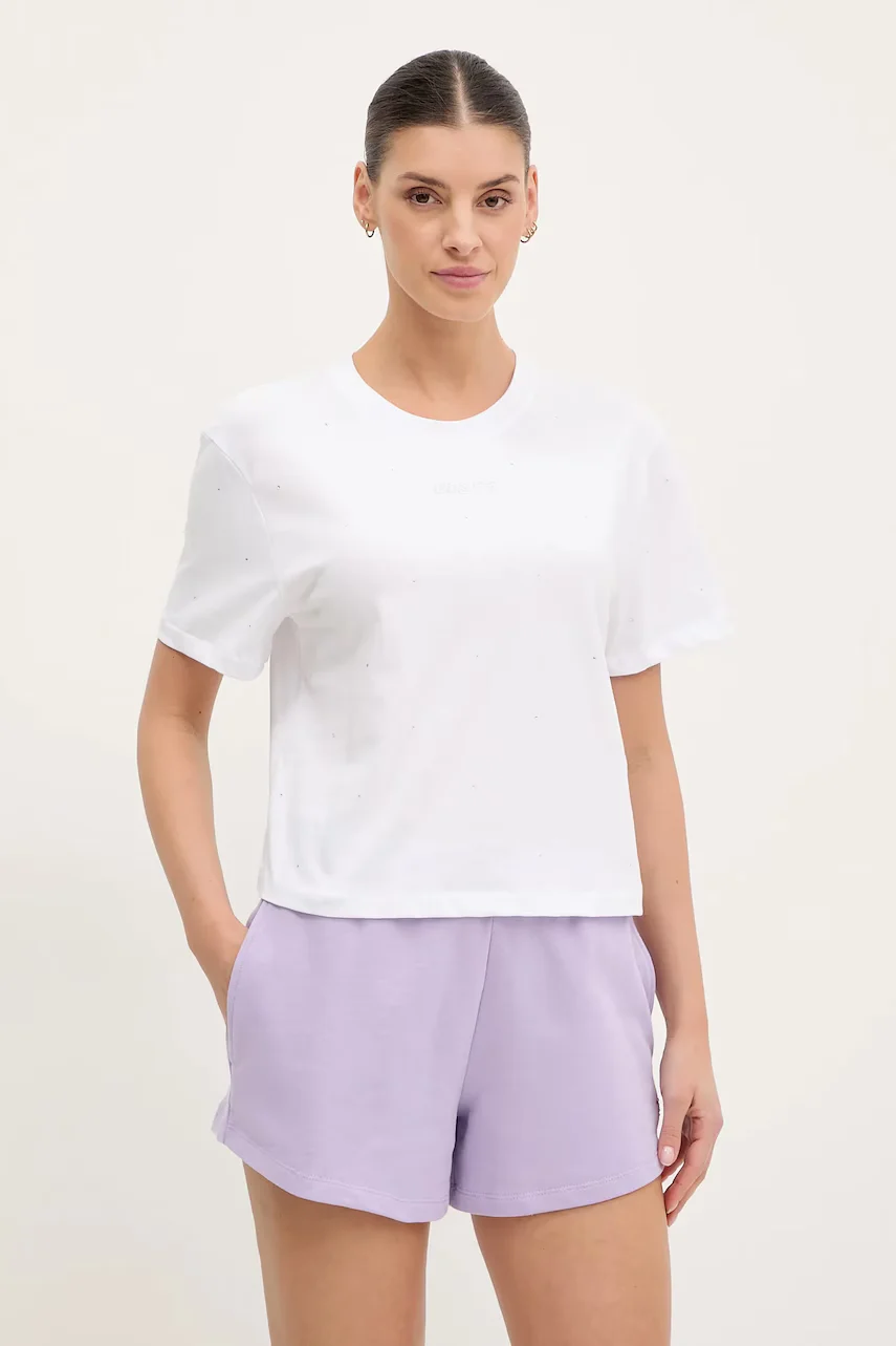 GUESS Памучна тениска PRIMULA