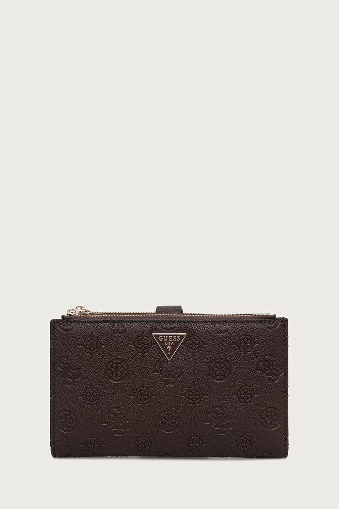 GUESS портфейл дамски BLAKE кафяв SWPD22 22157