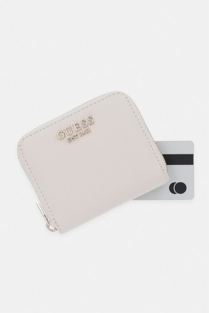GUESS портфейл дамски LAUREL бежов SWZG74 59137