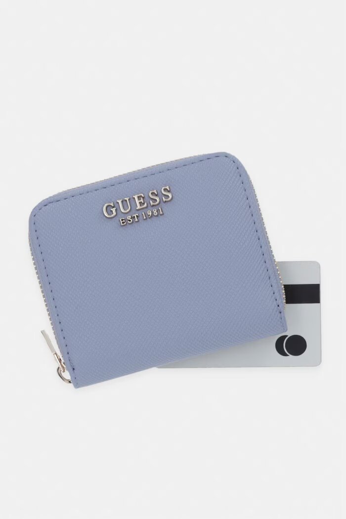 GUESS портфейл дамски LAUREL син SWZG74 59137