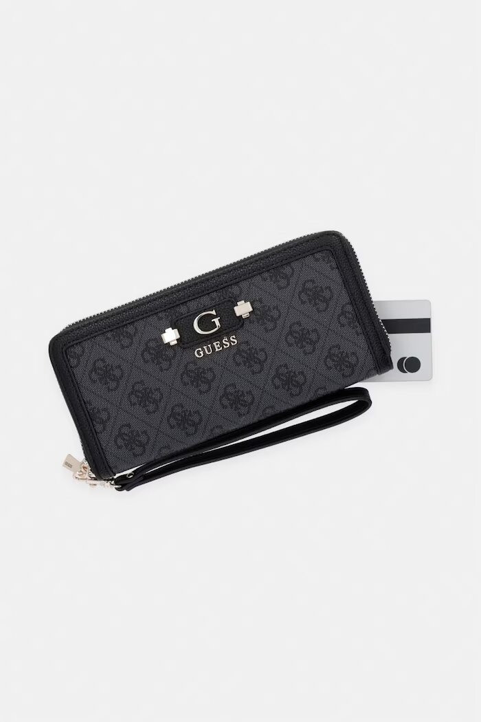 GUESS портфейл дамски LINDSEY сив SWSG97 49146