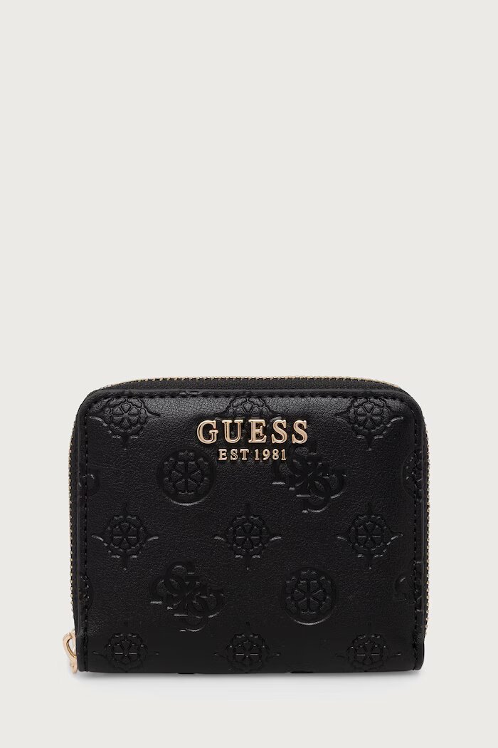 GUESS портфейл дамски от имитация на кожа CARMELLA черен SWPD22 25137