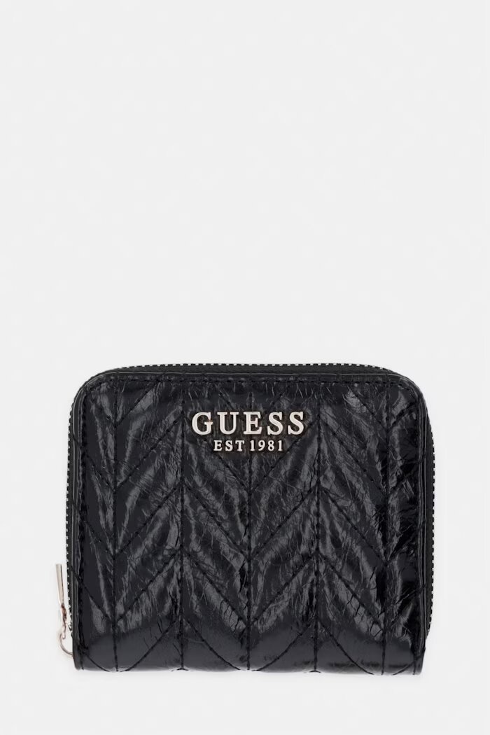GUESS портфейл дамски от имитация на кожа CHERYL черен SWTQ97 20137