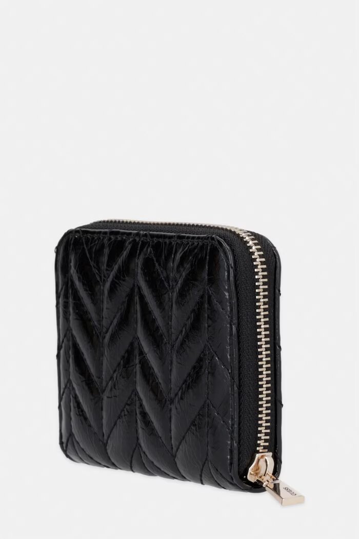 GUESS портфейл дамски от имитация на кожа CHERYL черен SWTQ97 20137