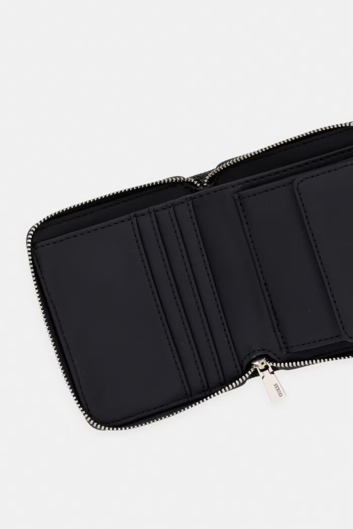 GUESS портфейл дамски от имитация на кожа COLEEN сив SWSG97 56137