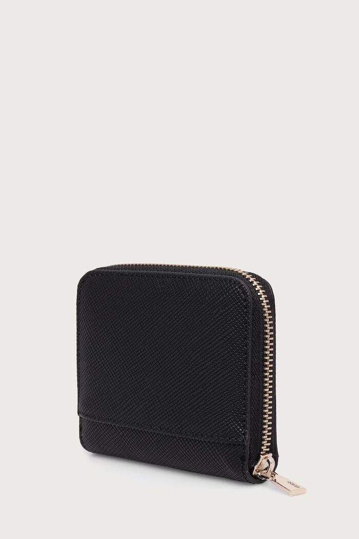 GUESS портфейл дамски от имитация на кожа DANIELLE черен SWZG22 27137