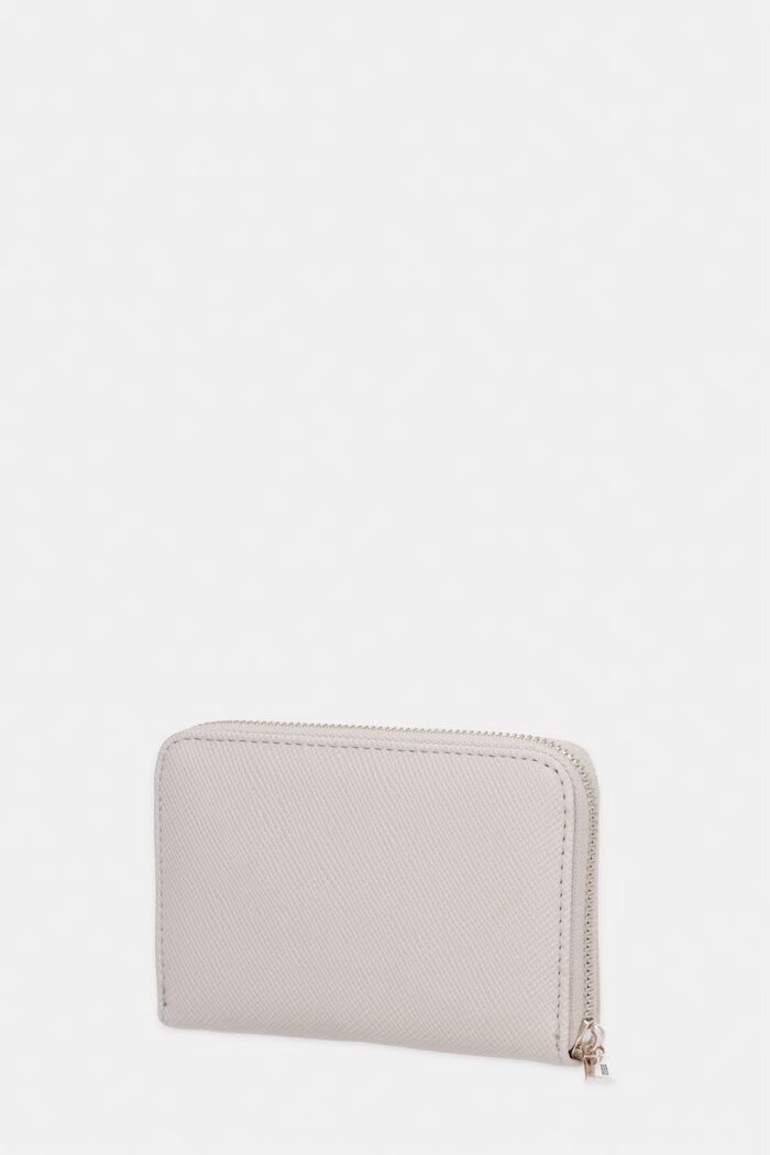 GUESS портфейл дамски от имитация на кожа LAUREL бежов SWZG74 59140