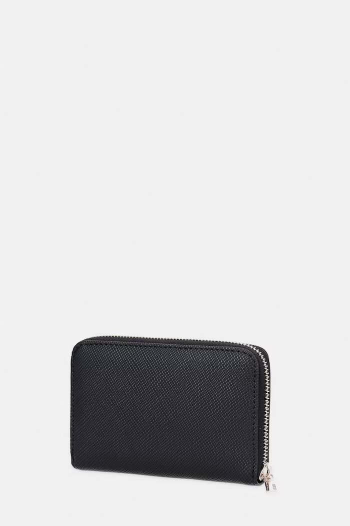 GUESS портфейл дамски от имитация на кожа LAUREL черен SWZG74 59140