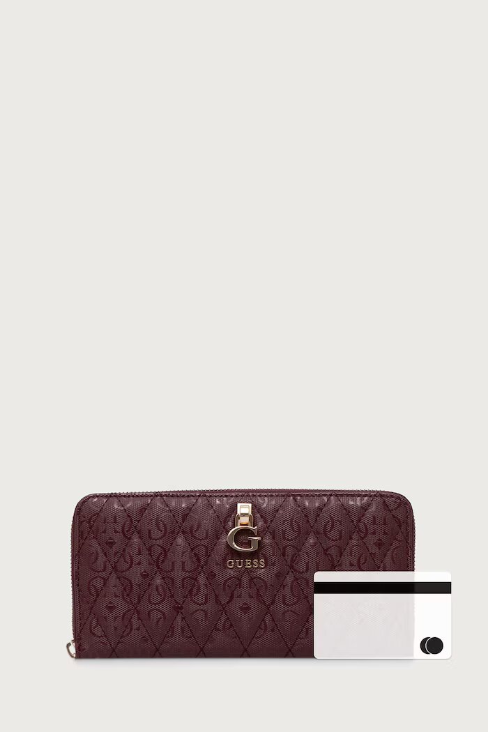 GUESS портфейл дамски от имитация на кожа TAMARA бордо SWGG23 23146