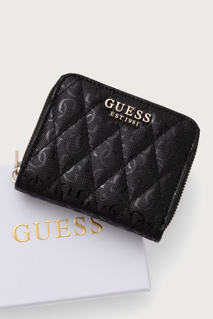 GUESS портфейл дамски от имитация на кожа TAMARA черен SWGG23 23137