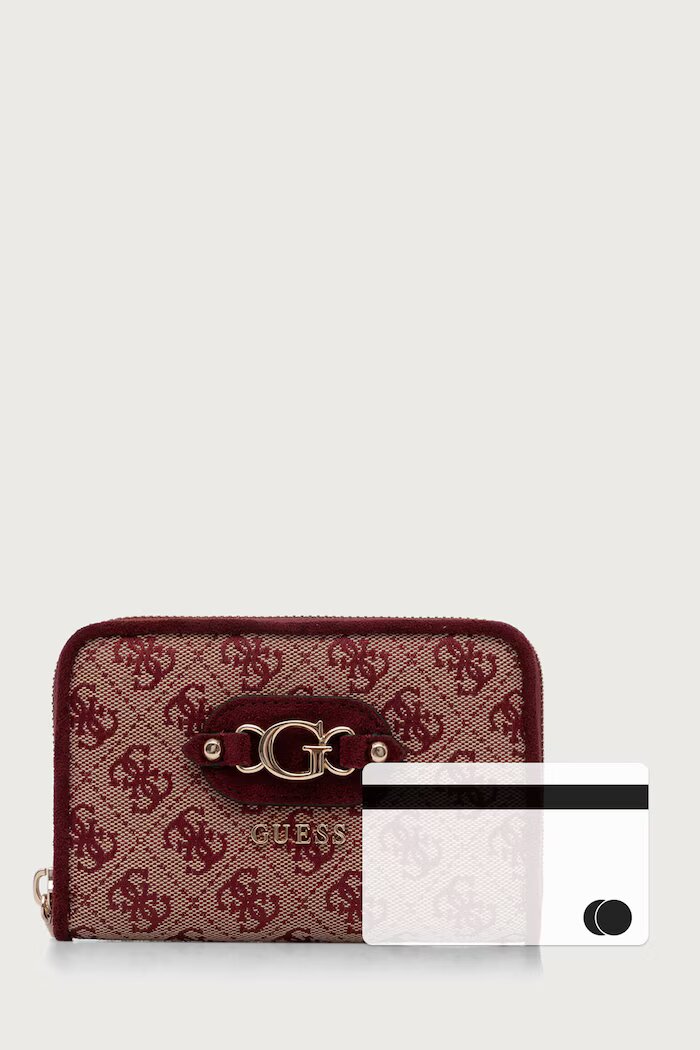 GUESS портфейл дамски SAMANTHA бордо SWJG23 13140