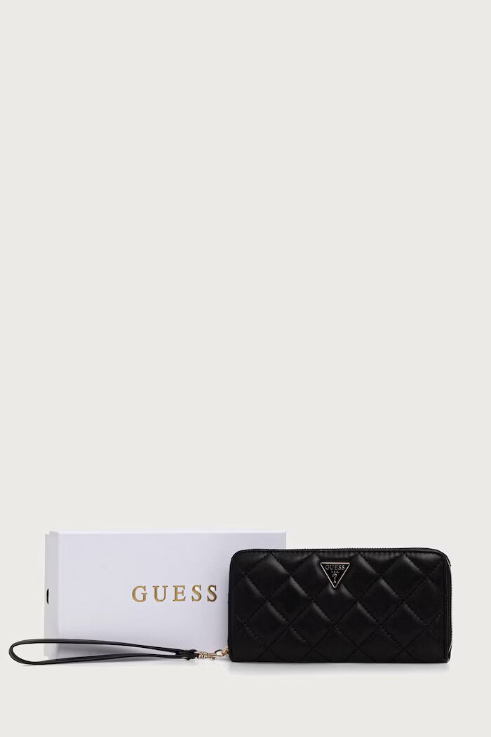 GUESS портфейл JULIET черен SWQG24 56146