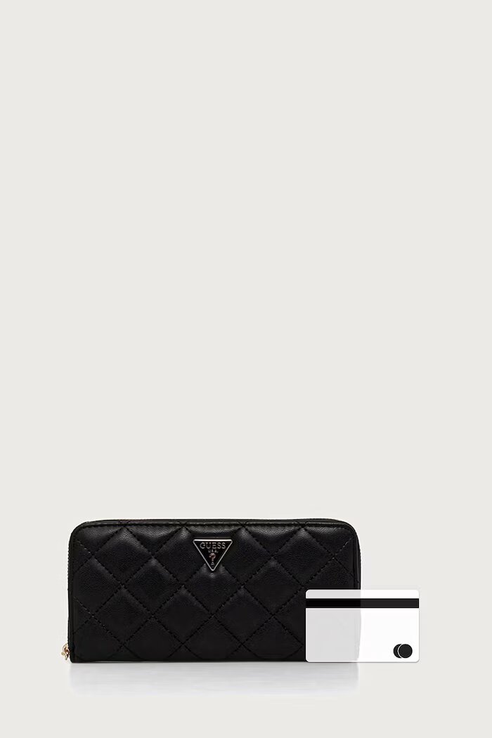 GUESS портфейл JULIET черен SWQG24 56146