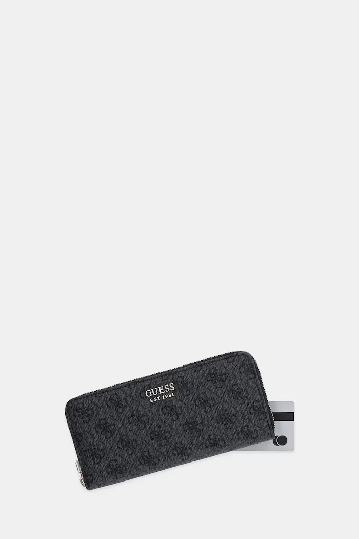 GUESS Портмоне BRENTON в сиво SWLG96 48146