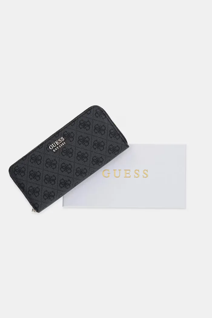 GUESS Портмоне BRENTON в сиво SWLG96 48146
