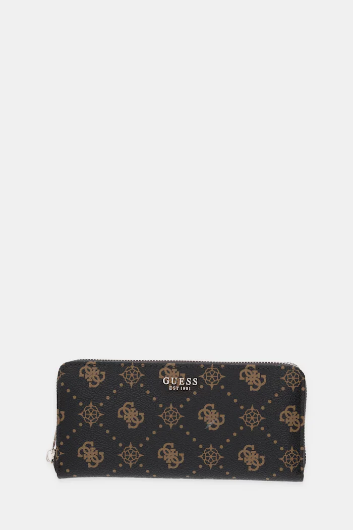 GUESS Портмоне CARRIE в кафяво SWGP98 98146
