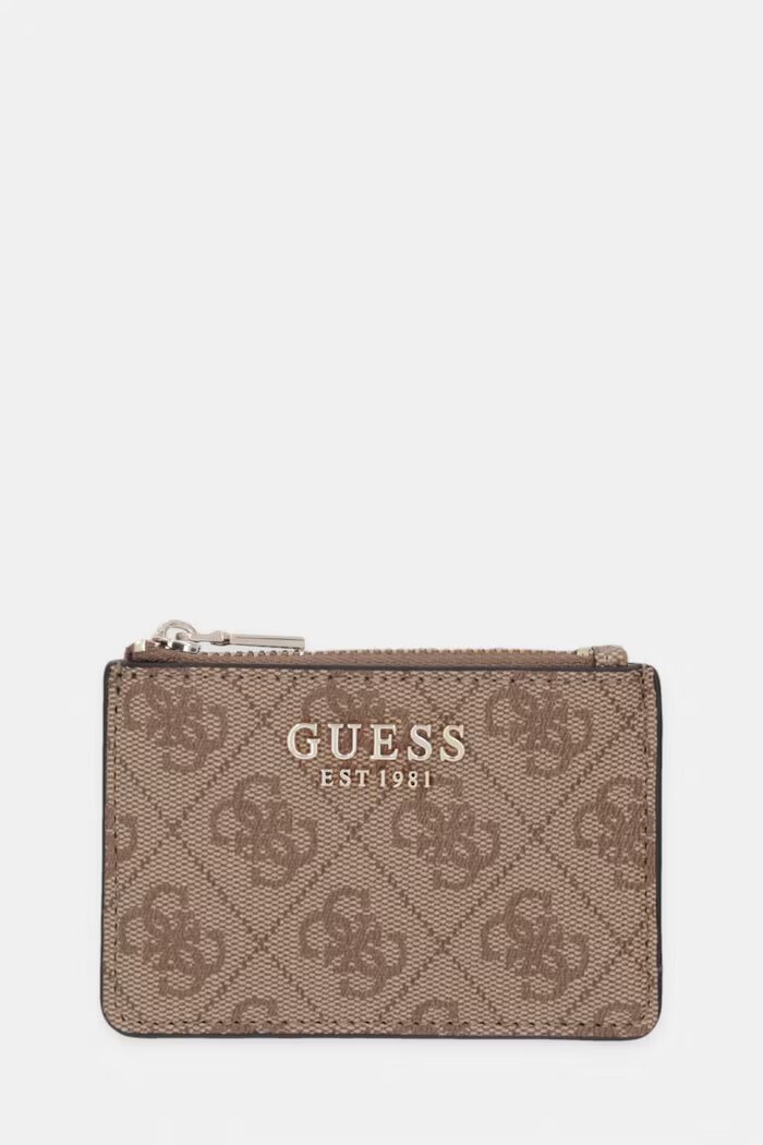 GUESS Портмоне LAUREL в бежово SWSG74 59505