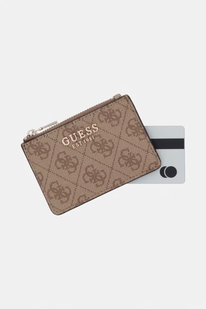 GUESS Портмоне LAUREL в бежово SWSG74 59505