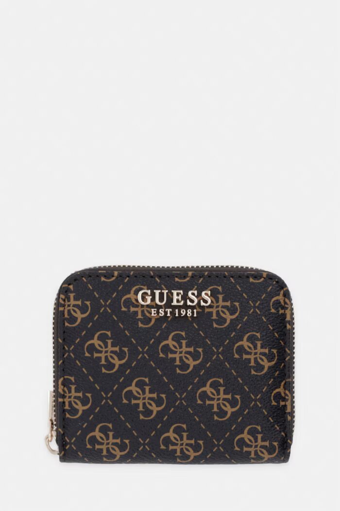 GUESS Портмоне LAUREL в кафяво SWQL74 59137