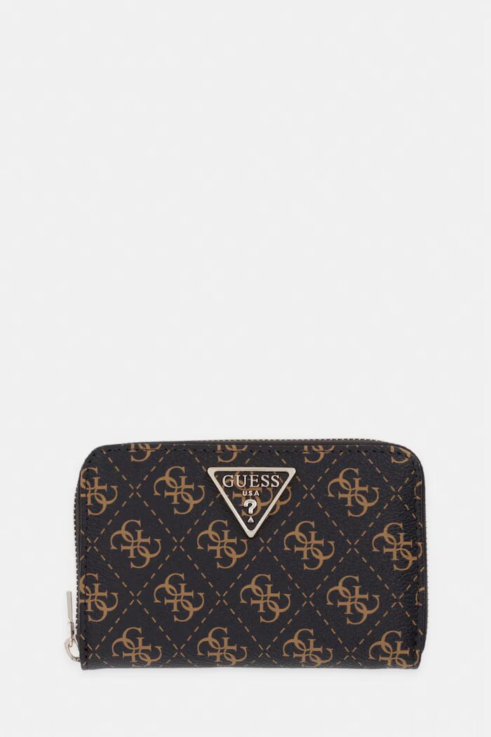GUESS Портмоне LAUREL в кафяво SWQL74 59140