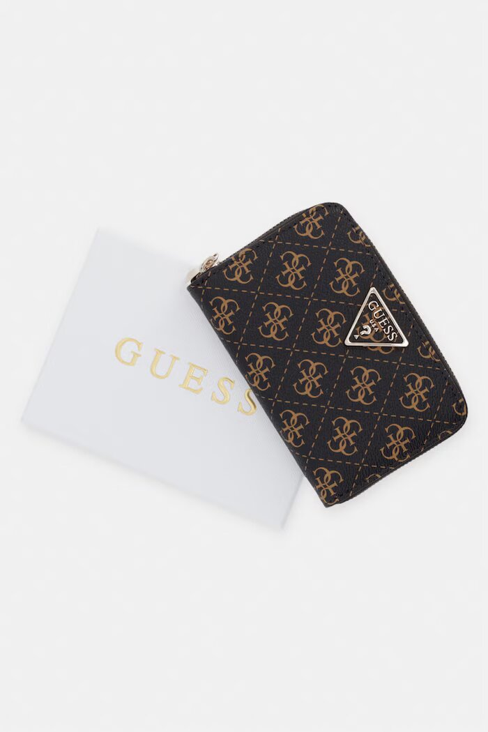 GUESS Портмоне LAUREL в кафяво SWQL74 59140