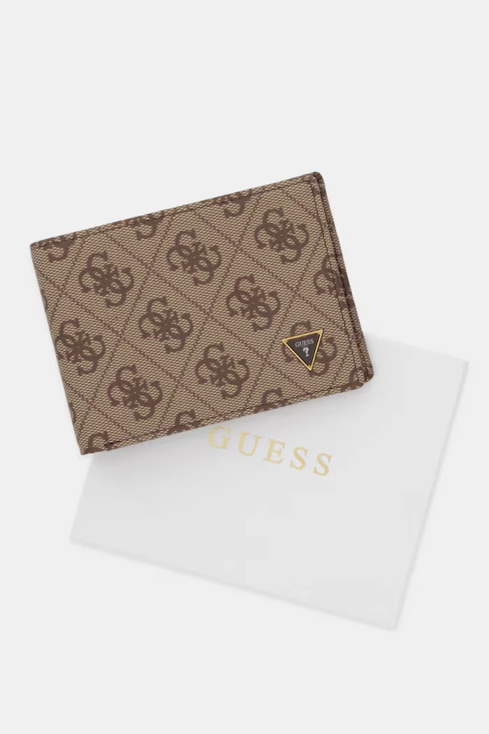 GUESS Портмоне MILANO в бежово SMMALL LEA27