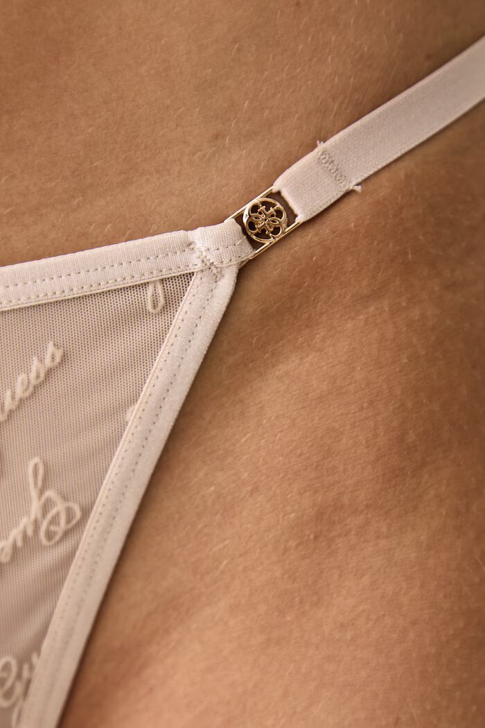 GUESS прашки дамски LOREN бежови O6BE18 K5019