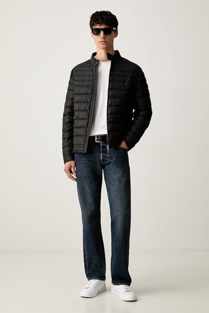 GUESS преходно яке мъжко черно M6YL39 W2849