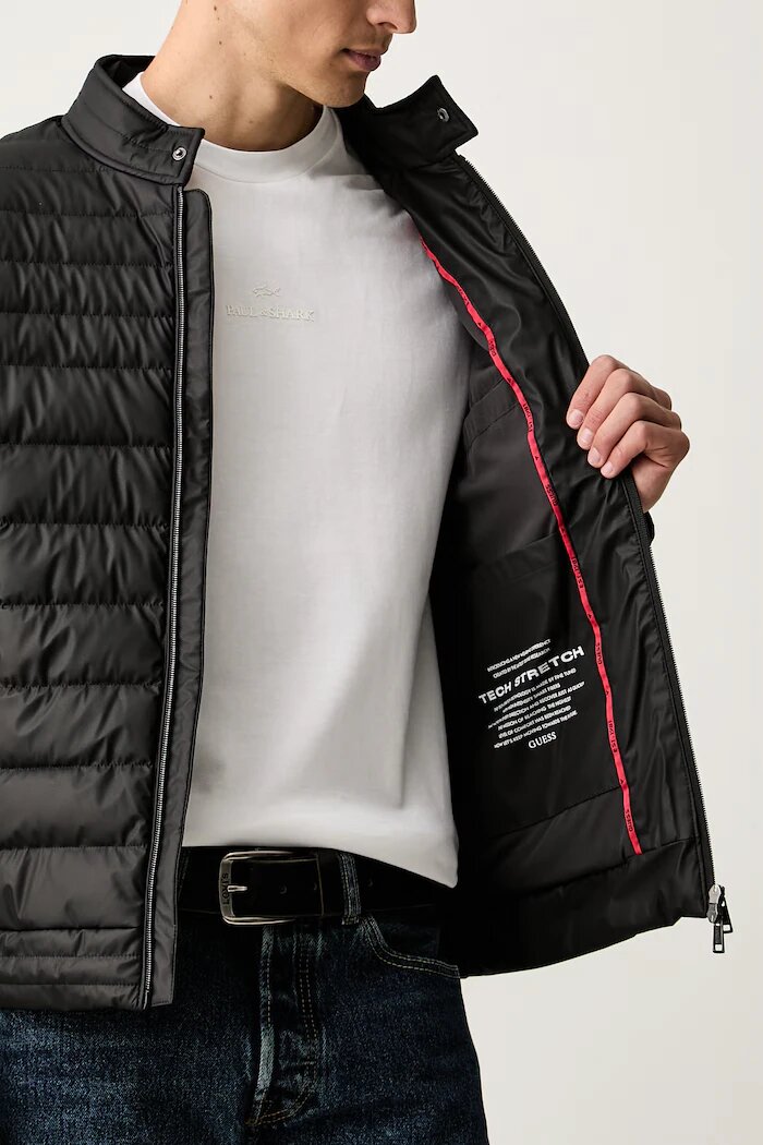 GUESS преходно яке мъжко черно M6YL39 W2849