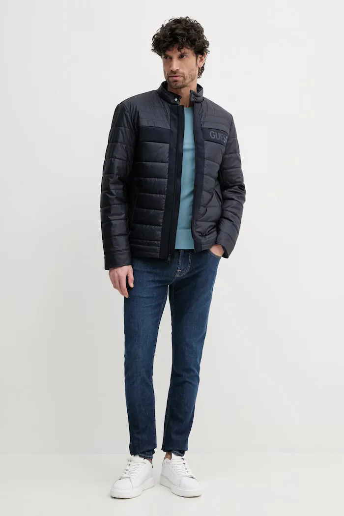 GUESS преходно яке мъжко тъмносиньо M4YL16 WFHD0