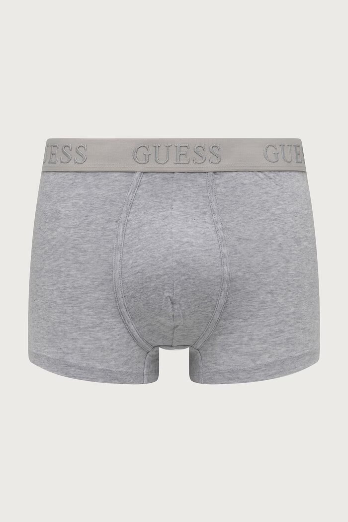 GUESS прилепнали боксерки мъжки от памук с еластан JOE 3 броя черни U6BG05 K5371