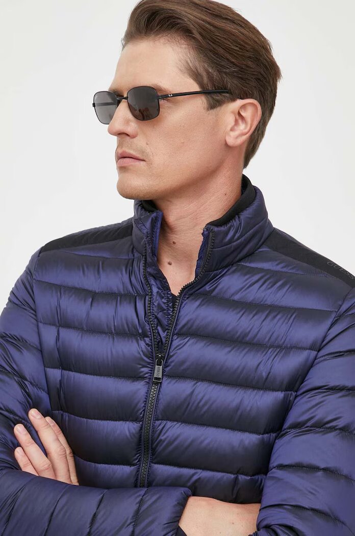 GUESS пухено яке мъжко LIGHT тъмносиньо M1RL47 WDQ50
