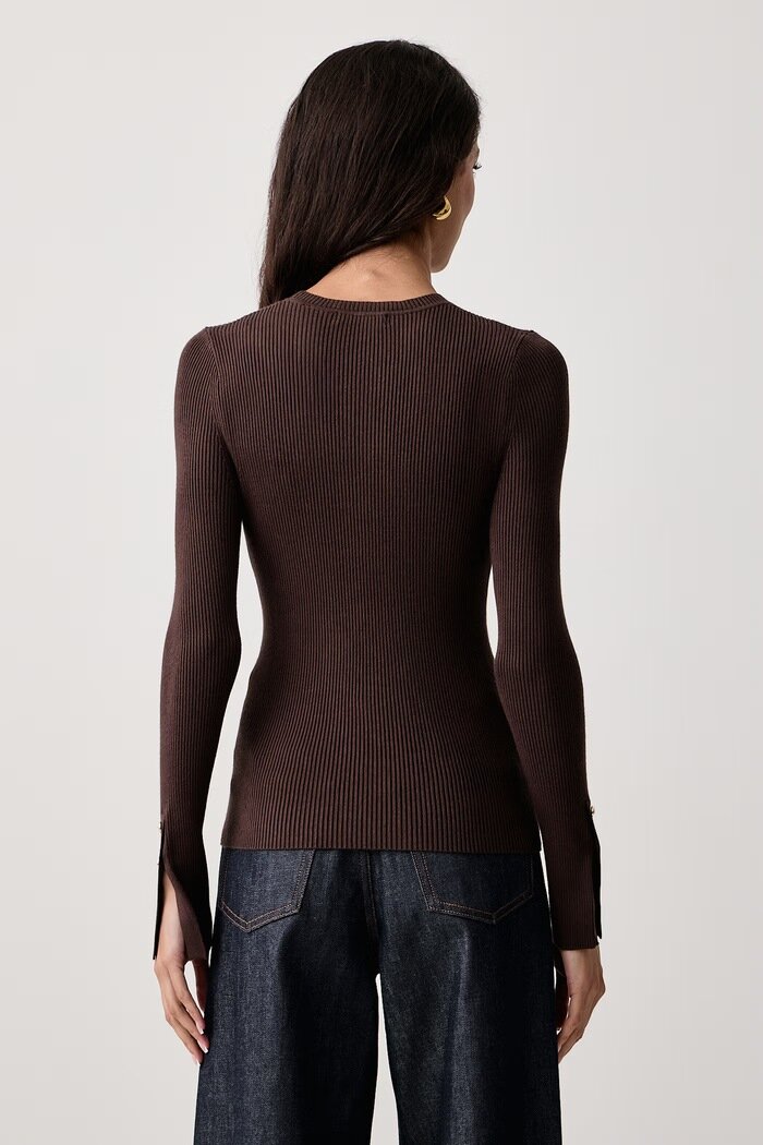 GUESS пуловер дамски с вискоза ELLIE кафяв W6YR09 Z0948