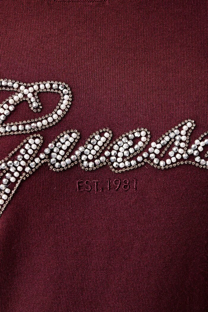 GUESS пуловер дамски с вискоза GEORGIA бордо W6BR53 Z1454
