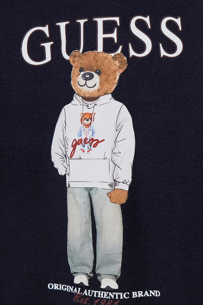 GUESS пуловер за деца тъмносин N6YR06 Z0903