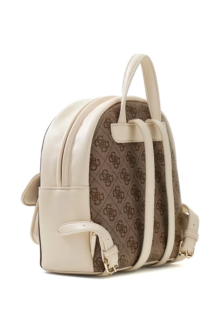 GUESS раница за деца от имитация на кожа бежова J6YZ03 W2508
